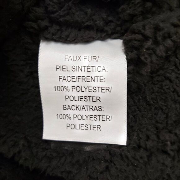 Lucky Brand Softshell Hooded Long Jacket Womens Small Green Sherpa Inside Zip Up - Picture 11 of 11